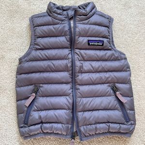 Patagonia toddler vest size 2T light purple